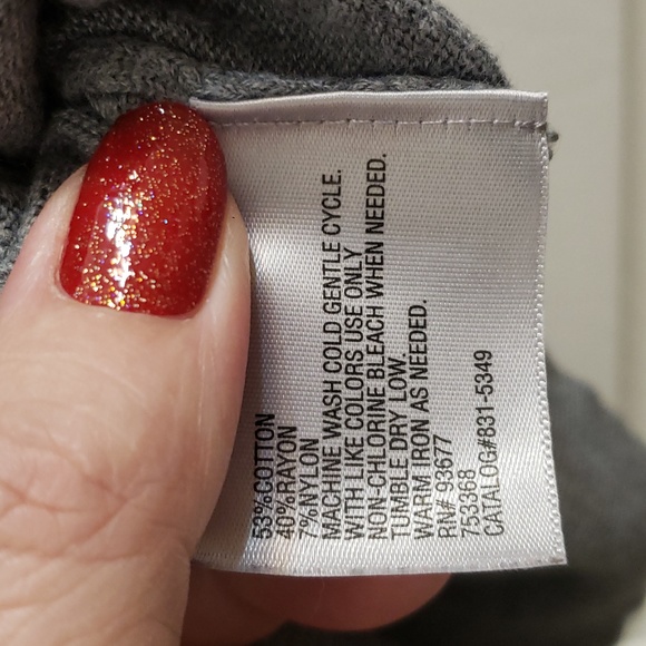 Gray lightweight sweater - Picture 3 of 4